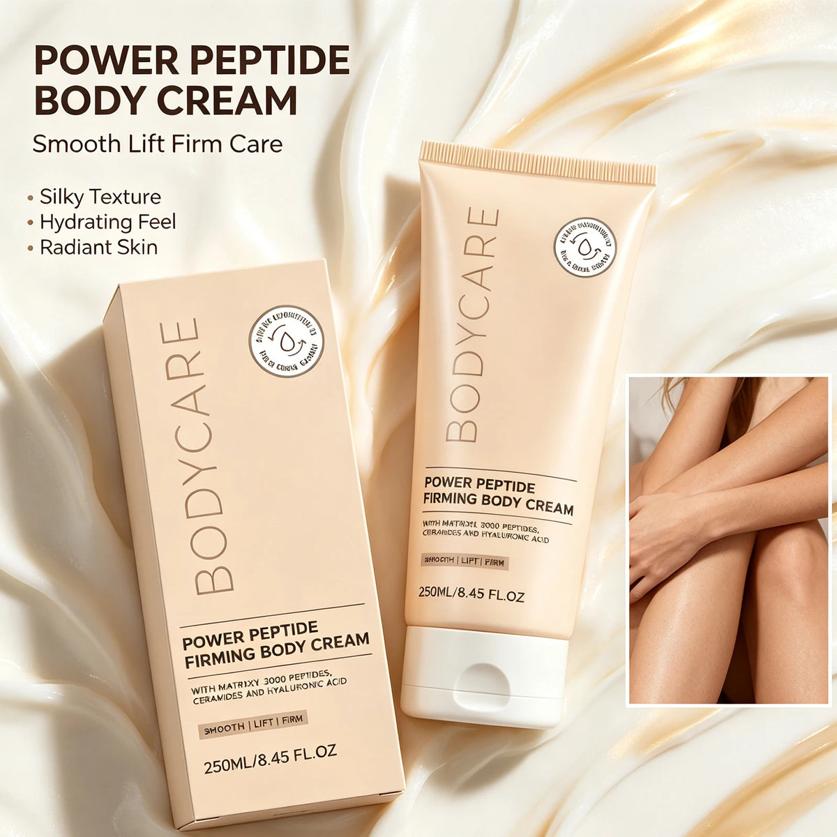 250ml Firming Body Cream – Moisturizing, Brightening & Smoothing Firming Body Cream QXL