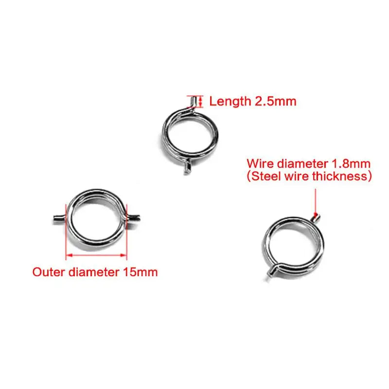 Kitchen Shears Replacement Spring 18mm 20mm Steel Torsion Coil Scissors Replacement Spring QXL