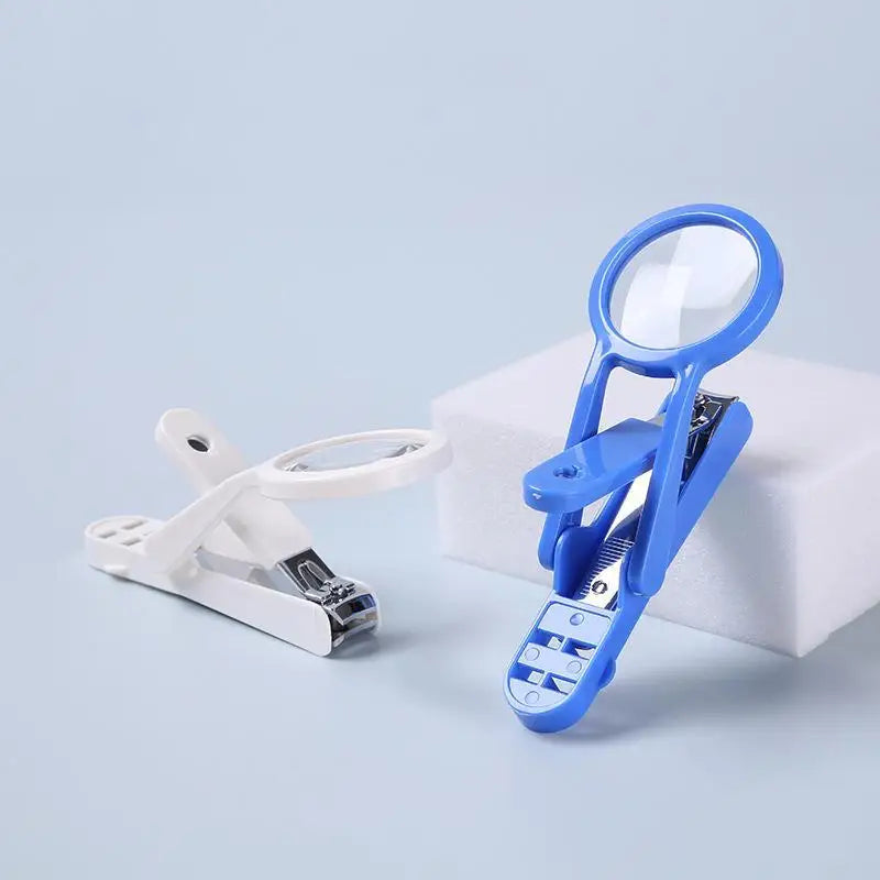 Magnifying Glass Nail Clipper | Anti-Splash Precision Tool Nail Clipper QXL
