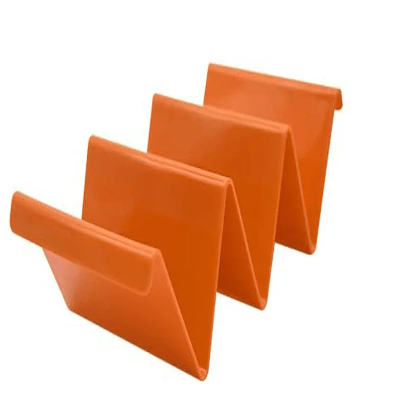 Colorful Taco Holder Stands | Dishwasher & Microwave Safe Taco Holder Stand QXL 1pc Orange