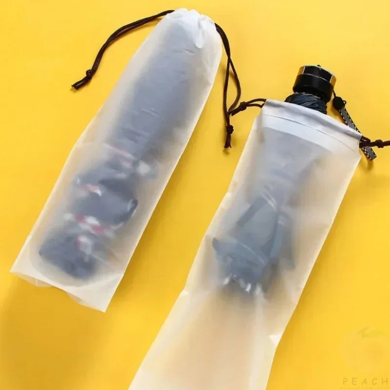 2-Pack Waterproof EVA Umbrella Storage Bag | Drawstring Pouch Umbrella Storage Bag QXL