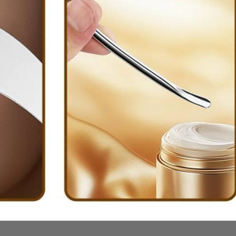 Stainless Steel Makeup Spatula – Hygienic Cosmetic Scoop Tool Makeup Spatula QXL
