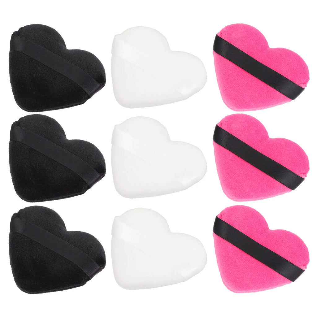 9-Pack Cushion Powder Puff Sponges | Foundation Blending Set Makeup Puff Sponge QXL