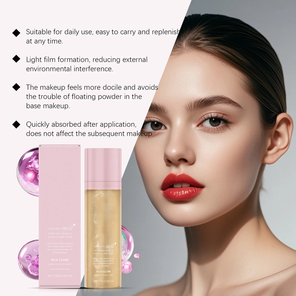 Matte Setting Spray – Oil Control, Anti-Transfer & Hydrating 75ml Makeup Setting Spray QXL