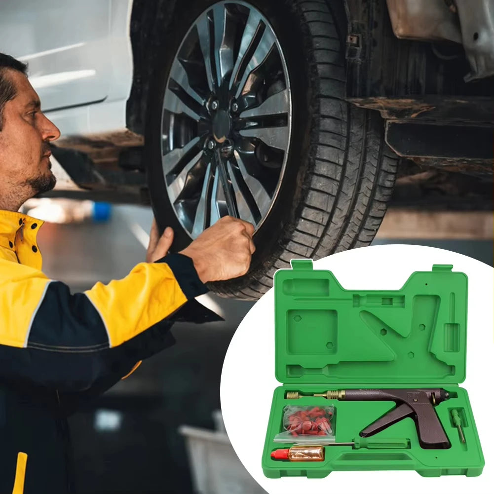 Mushroom Plug Tire Repair Kit – Car, SUV, Truck & Bike Tire Repair Kit QXL
