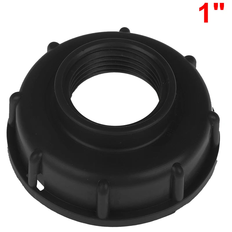 IBC Tank S60x6 Coarse Thread Cap Adapter 1/2" 3/4" 1" Plastic IBC Tank Adapter QXL B
