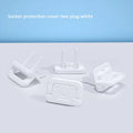 5-Pack Baby Electrical Outlet Safety Plug Covers | Child Guard Outlet Safety Cover QXL B96 2 plugs white