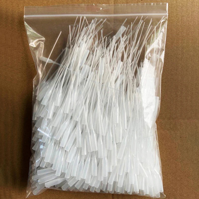 100-Pack Precision Glue Micro-Tips 8 & 12cm | CA Glue Applicators Glue Applicator Tips QXL