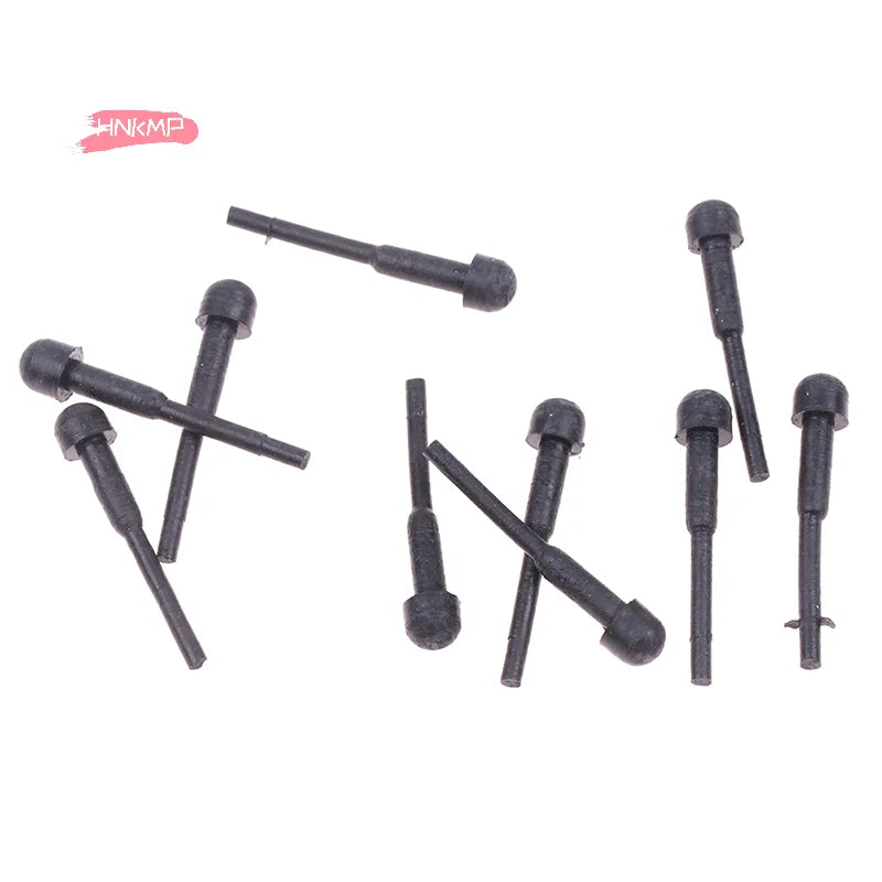 10-Pack Rubber Bumper Silencers for Hair Scissors & Shears Scissor Bumper Silencer QXL