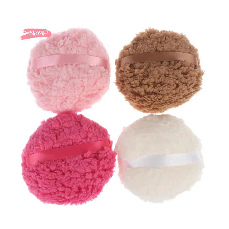 Extra-Large Plush Powder Puff – Soft & Non-Absorbent 13cm Powder Puff QXL