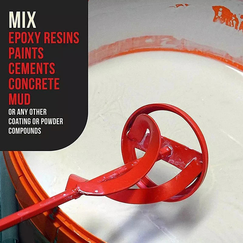 Hexagonal Mixing Shaft for Cement, Paint, Plaster & Grout Drill Mixing Paddle QXL