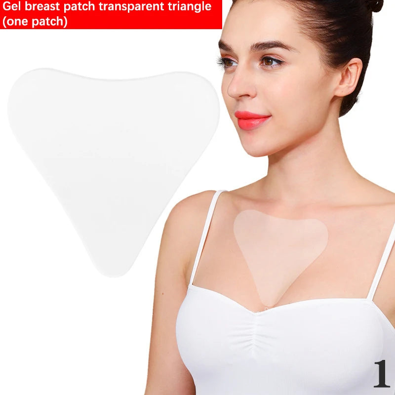 Reusable Silicone Anti-Wrinkle Face Patches | Skin Smoothing Anti-Wrinkle Patches QXL N1
