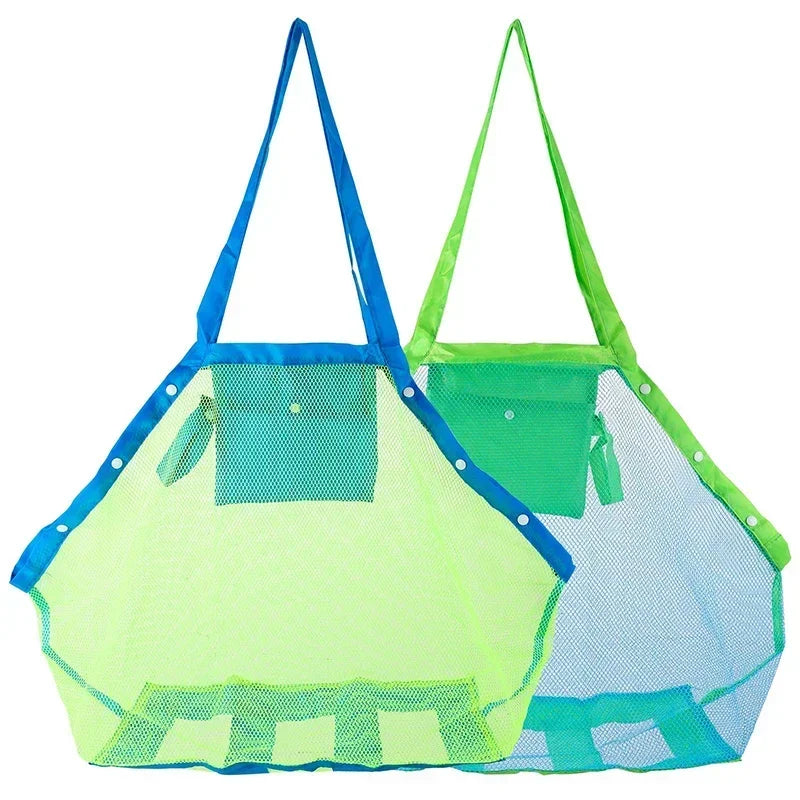 Large Mesh Beach Bag – Sand-Free Pool & Beach Tote Mesh Beach Bag QXL