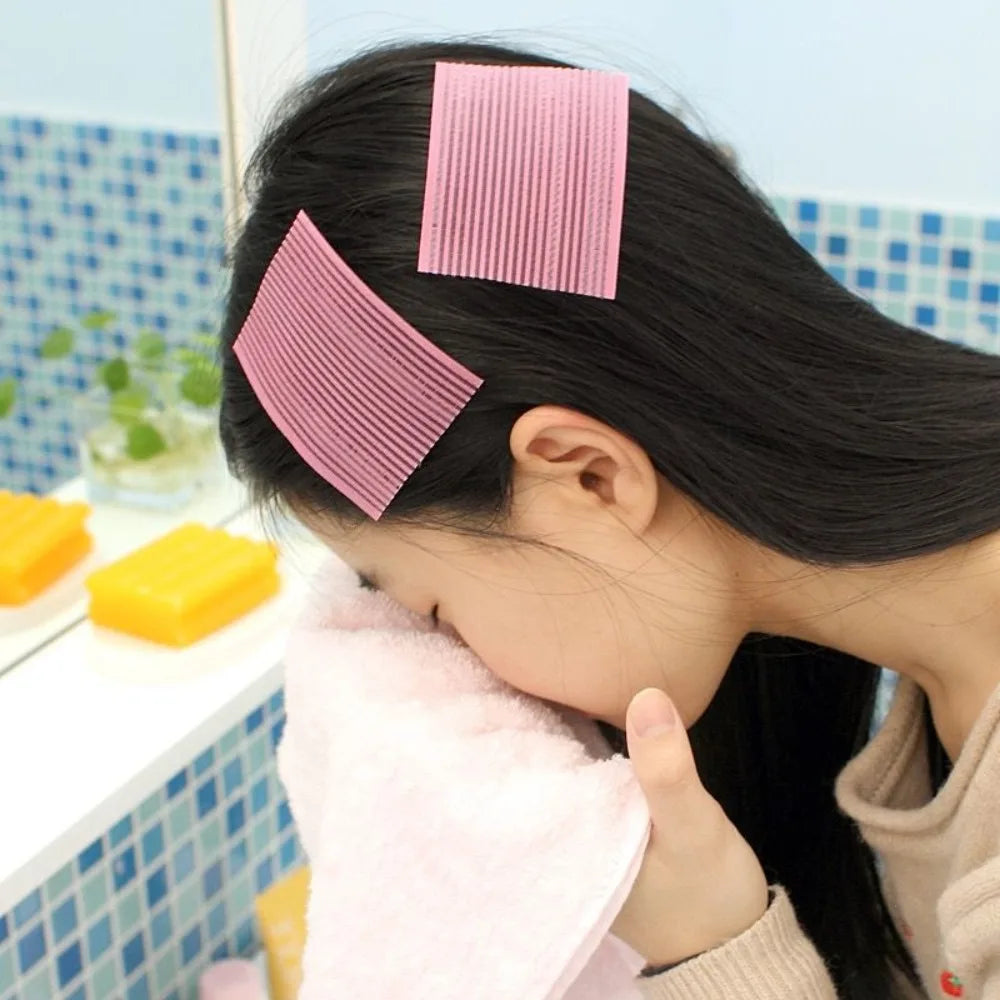 10-Pack Bangs Magic Sticky Pads | Nylon Hair Fringe Lifter Hair Styling Accessory QXL