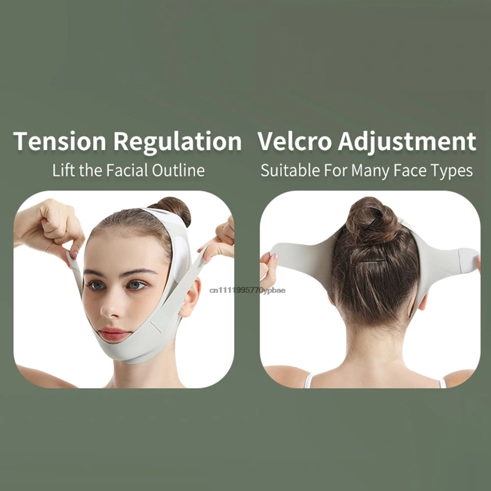 Overnight Face Lift Band | V-Face Jawline Shaping Strap Face Lifting Strap QXL