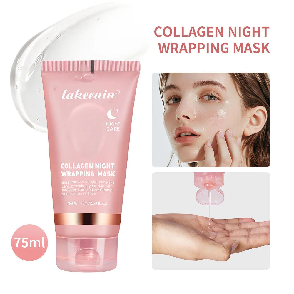 VERONNI Collagen Peel-Off Night Mask – Firming & Hydrating Collagen Night Mask QXL