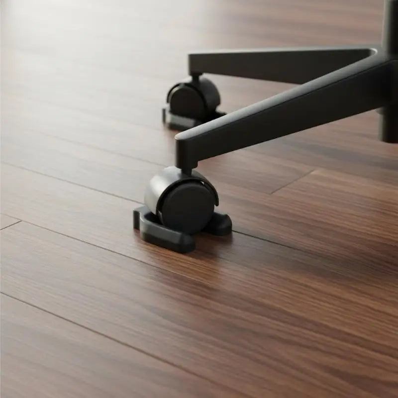 Rubber Anti-Slip Chair Wheel Stopper Pad | Caster Floor Protector Chair Wheel Stopper QXL