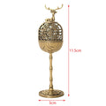 Backflow Incense Holder – Alloy Hollow Censer Home Decor Incense Holder QXL E