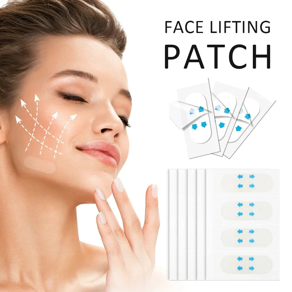 60-Pc Invisible Face Lifting Tape | Firm & Contour Skin Face Lifting Tape QXL