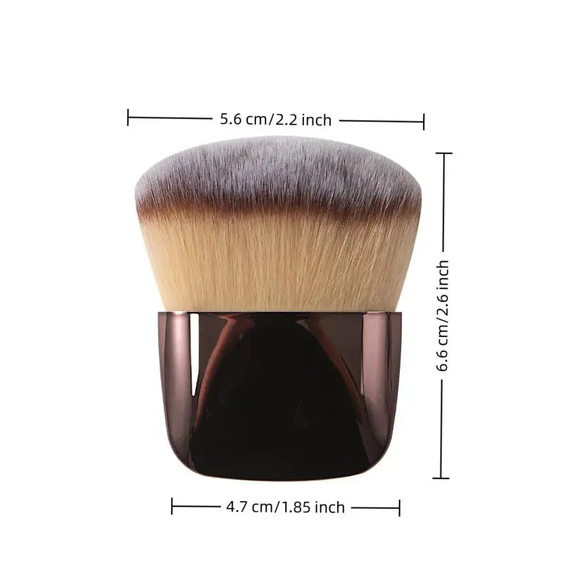 Kabuki Foundation Brush – Soft Synthetic Powder & Blush Brush Kabuki Makeup Brush QXL