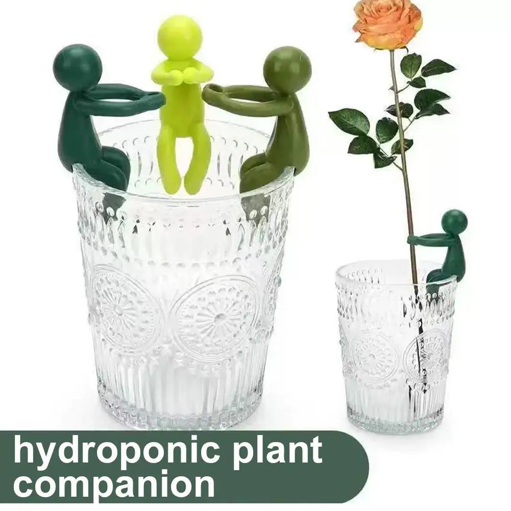 3-Pack Cute Climber Plant Support Stakes | Vine Climbing Figurines Plant Support Stakes QXL