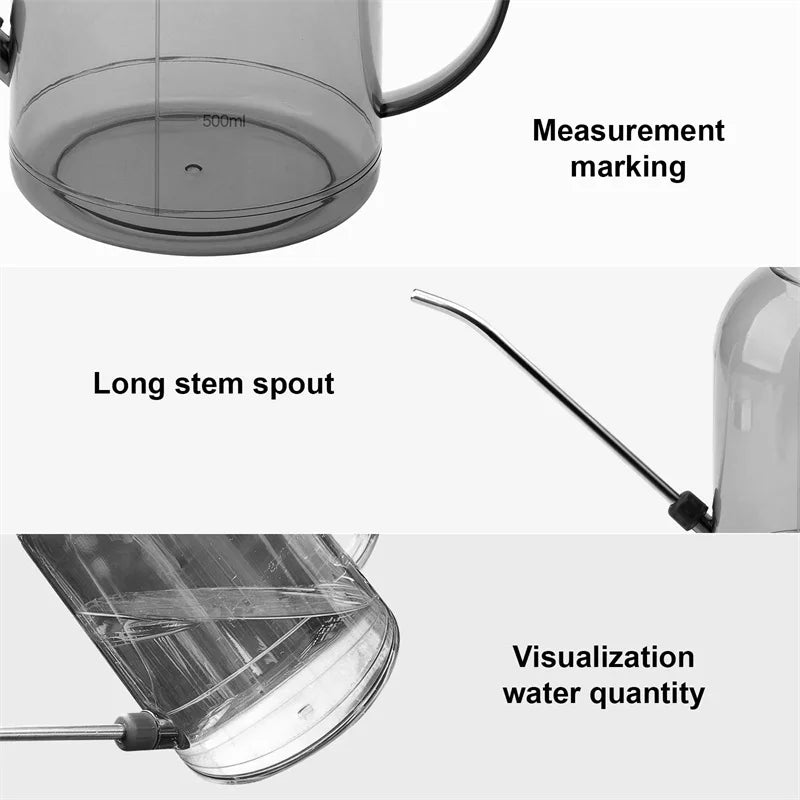 2L Long Spout Watering Can | Stainless Steel Nozzle, Indoor Plants Indoor Watering Can QXL
