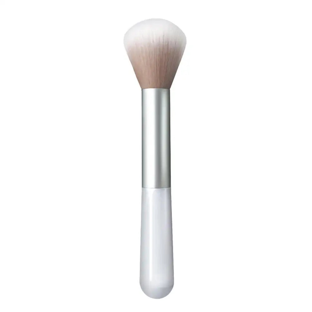 Blush & Loose Powder Makeup Brush – Soft Bristle Tool Powder Makeup Brush QXL white CN