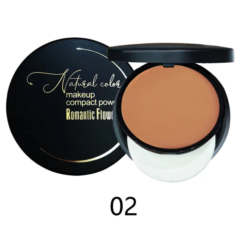 Oil Control Foundation Powder – Moisturizing Concealer Base Foundation Powder QXL 02