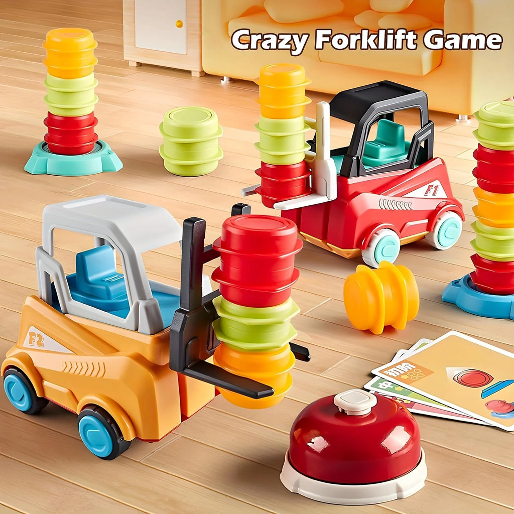 Engineer Forklift & Mine Truck Construction Toy | Ages 3–6 Construction Toy Set QXL