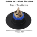 Floor Drain Seal Valve Anti-Odor Backflow Preventer 50–110mm Floor Drain Seal Valve QXL A2