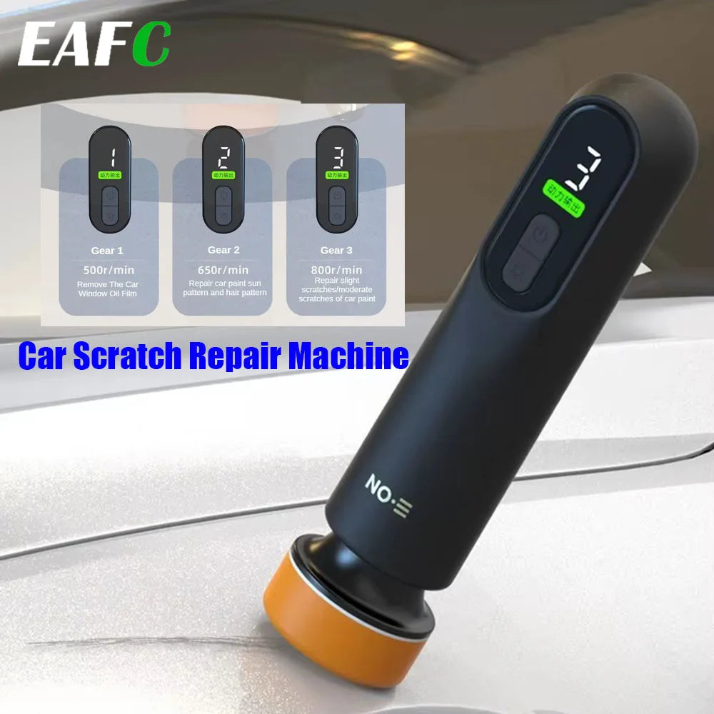 EAFC Cordless Car Polisher 12000RPM – Paint & Glass Restorer Cordless Car Polisher QXL