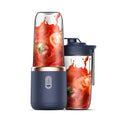 Portable USB Rechargeable Personal Blender | 6-Blade Juicer Personal Travel Blender QXL As shown