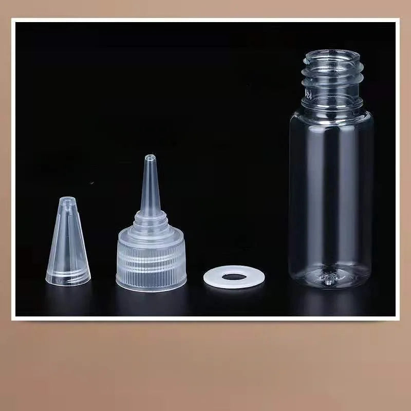 5-Pack Squeeze Dropper Bottles Twist Cap 20–120ml | PET Dropper Bottle Set QXL