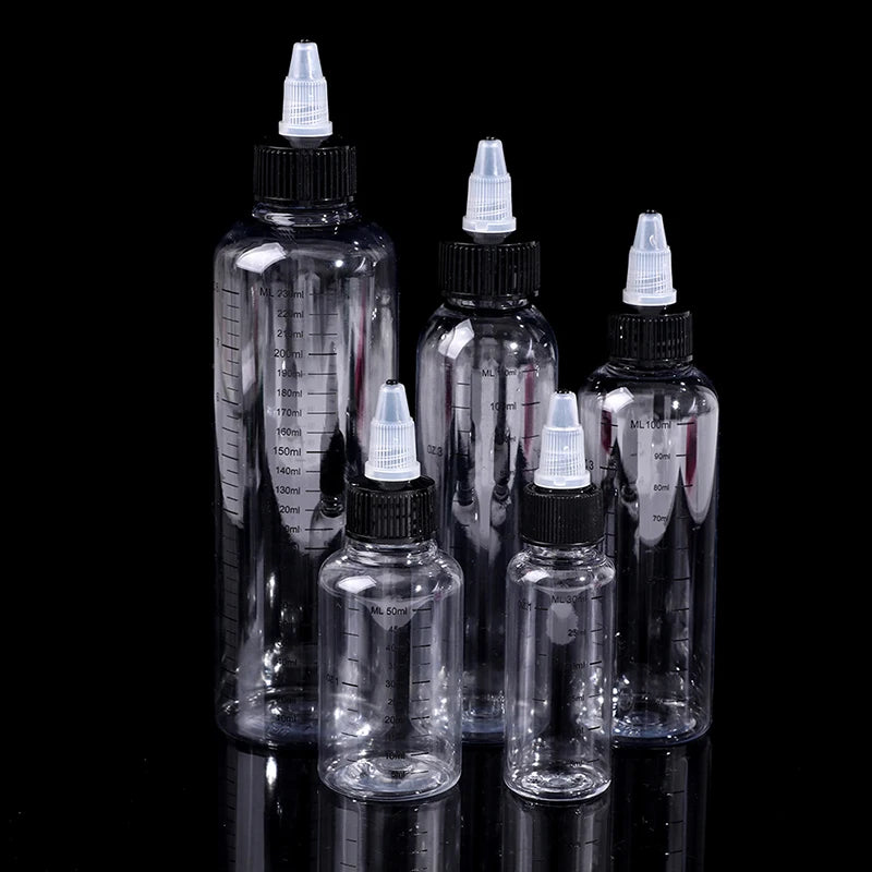 PET Dropper Bottles Twist Cap | 30ml–250ml Ink Containers Ink Dropper Bottle QXL
