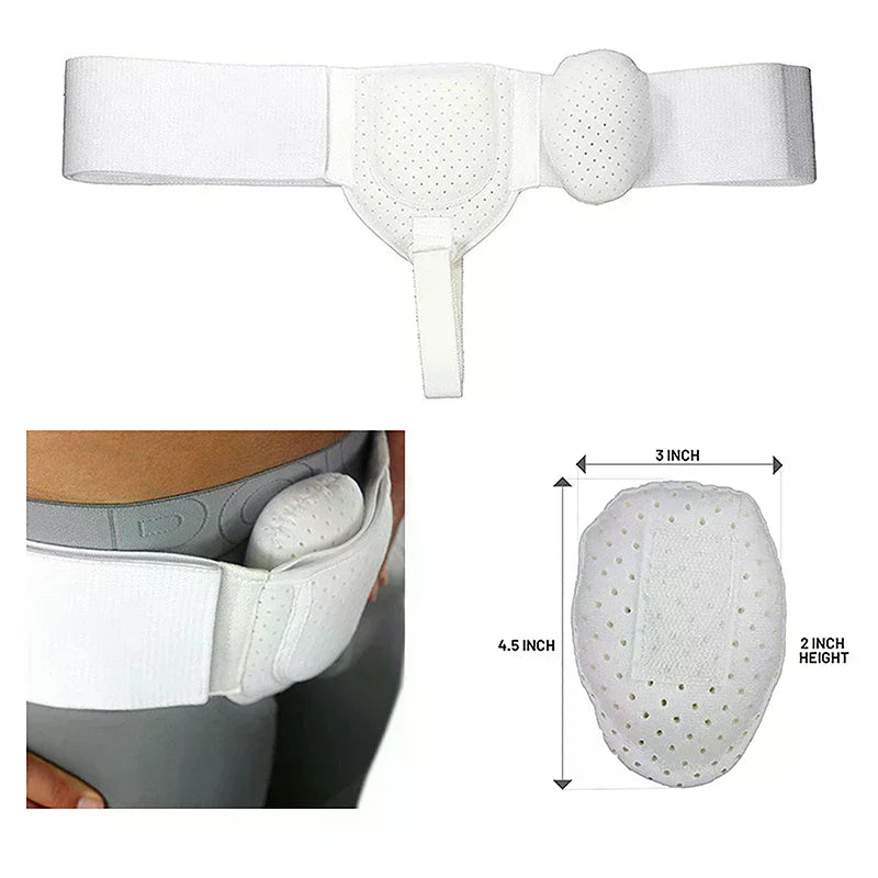 Breathable Hernia Belt Truss | Inguinal Groin Support Strap Hernia Support Belt QXL