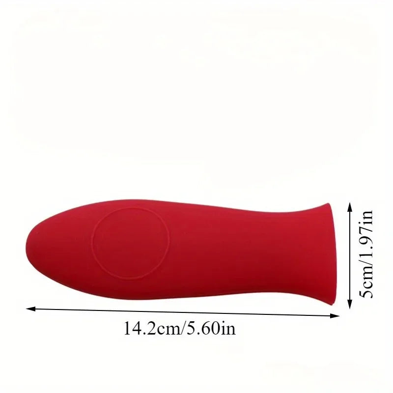 Silicone Pot Handle Cover | Anti-Slip Heat-Resistant Sleeve Pan Handle Sleeve QXL