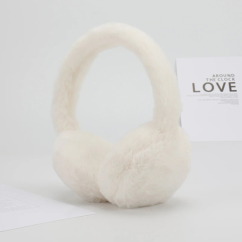 Soft Plush Foldable Ear Warmers | Winter Earmuffs Winter Ear Warmers QXL