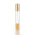 10ml 2-in-1 Refillable Perfume Roller & Mist Spray Glass Bottle Perfume Atomizer QXL Gold