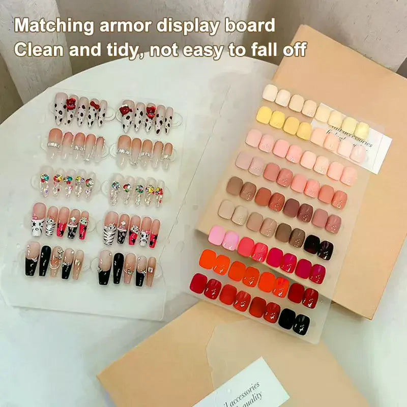 30/33-Pc Double-Sided Nail Display Tape Dots | Clear Adhesive Nail Display Tape QXL
