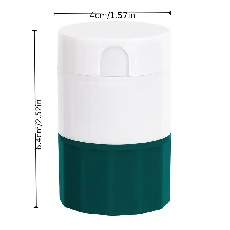 4-in-1 Pill Cutter & Grinder Set with Storage Box | Travel Pill Cutter & Grinder QXL