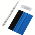 Car Window Tint Kit – Felt Squeegee & Craft Knife Tool Set Window Tint Tool Kit QXL as show