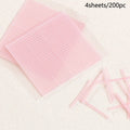 50/200-Pack Disposable Invisible Nose Slimming Stickers Nose Slimming Stickers QXL 200Pcs
