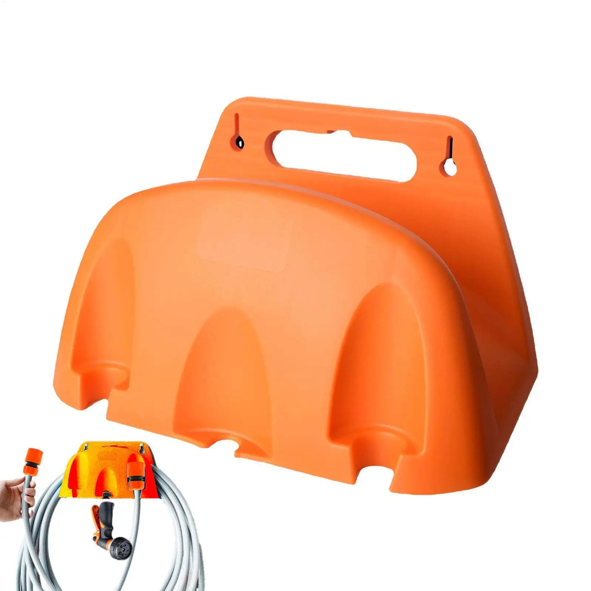 Wall-Mounted Garden Hose Holder | Durable Hose Hook Hanger Hose Holder QXL
