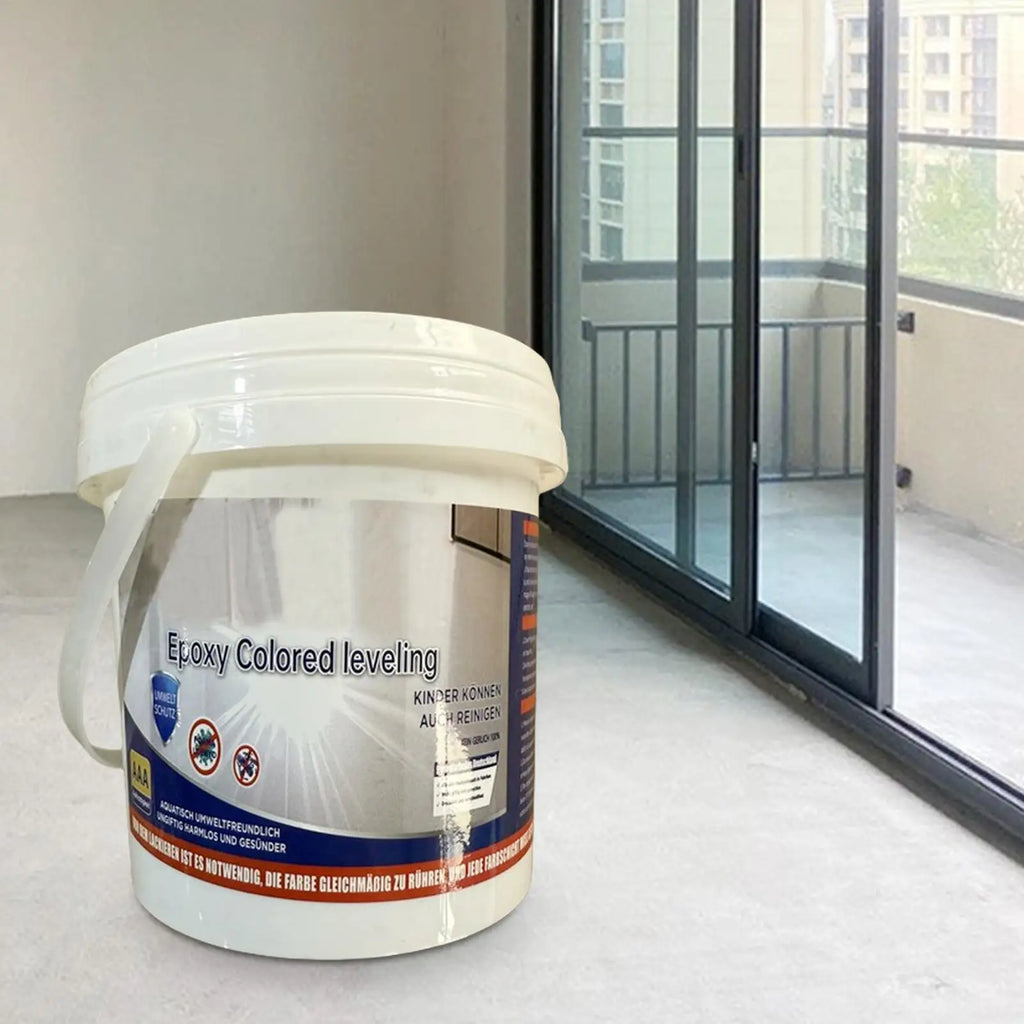 Marble Effect Epoxy Floor Coating | High-Gloss Waterproof Paint Epoxy Floor Coating QXL