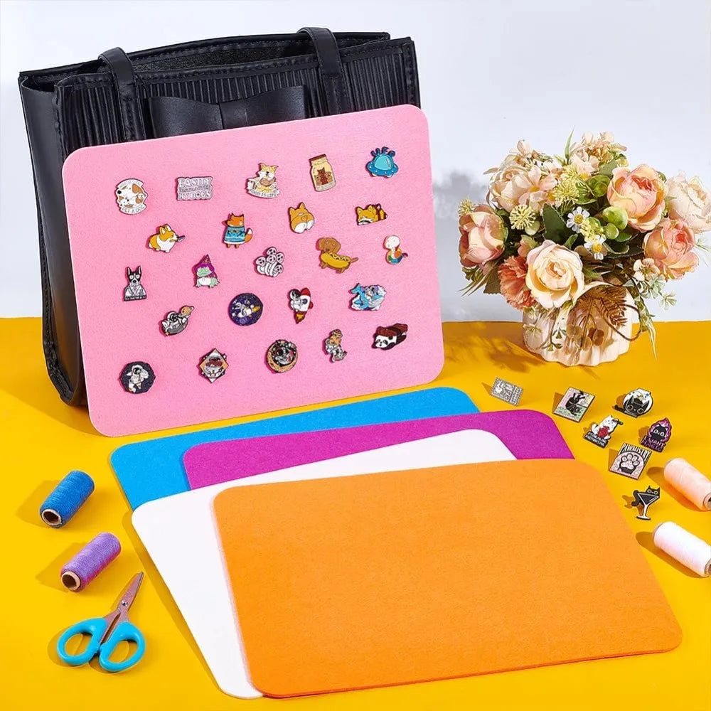 Ita Bag Felt Insert Panels – 5 Colors 12.5×9.8" Rectangle Set Ita Bag Insert Panel QXL