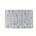 Silicone Alphabet Resin Casting Molds – DIY Jewelry & Keychain Resin Casting Mold QXL 1pc
