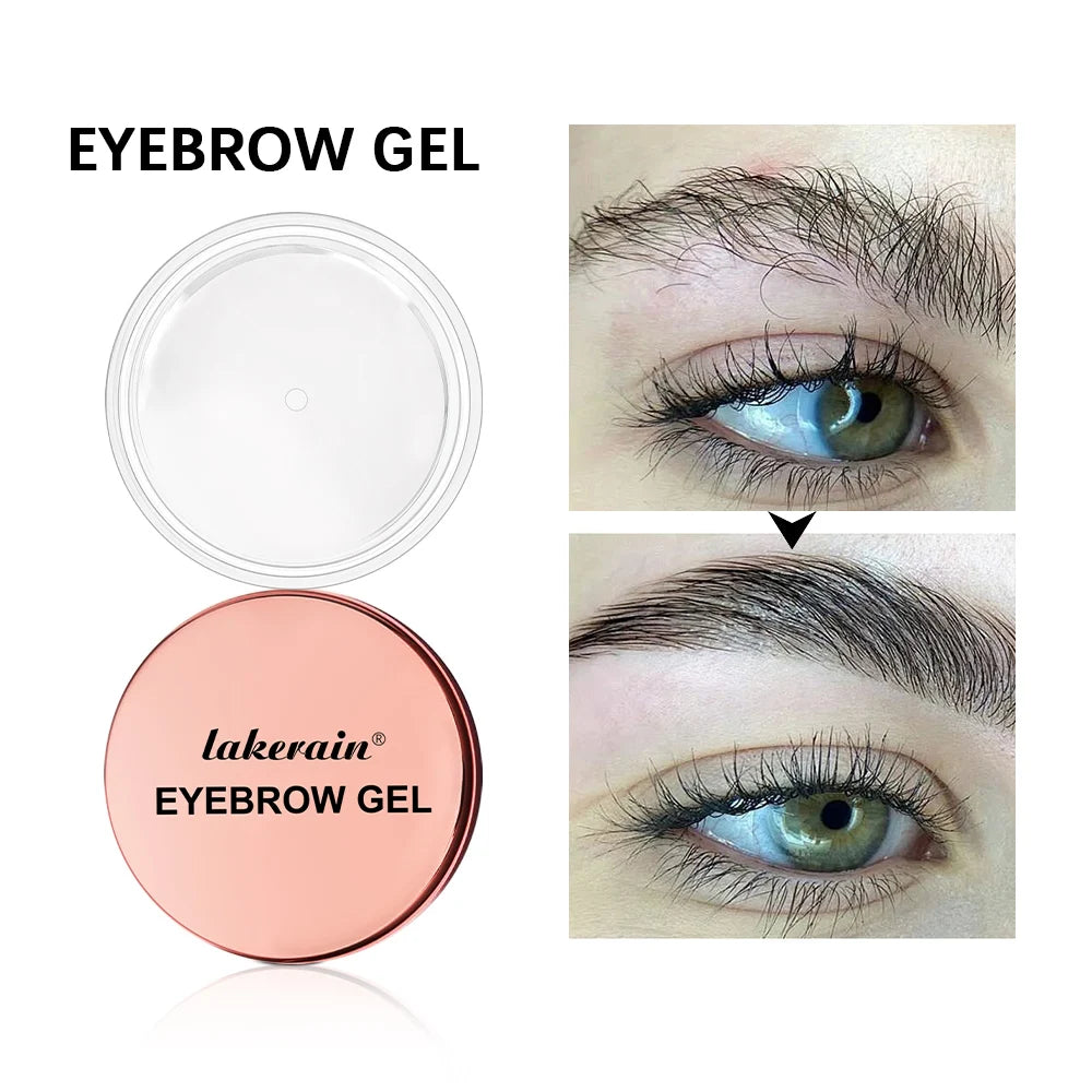 Lakerain Waterproof Eyebrow Gel Wax | Long-Lasting Brow Hold Eyebrow Gel Wax QXL