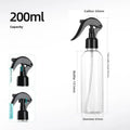 Refillable Spray Bottle 100–500ml | Pump Mist Sprayer Refillable Spray Bottle QXL Black-200ml