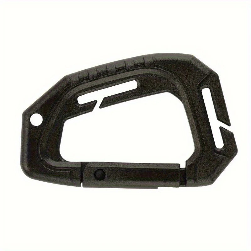 Tactical Carabiners Fast Spring D-Clip Hook for MOLLE Webbing Tactical Carabiner Clip QXL
