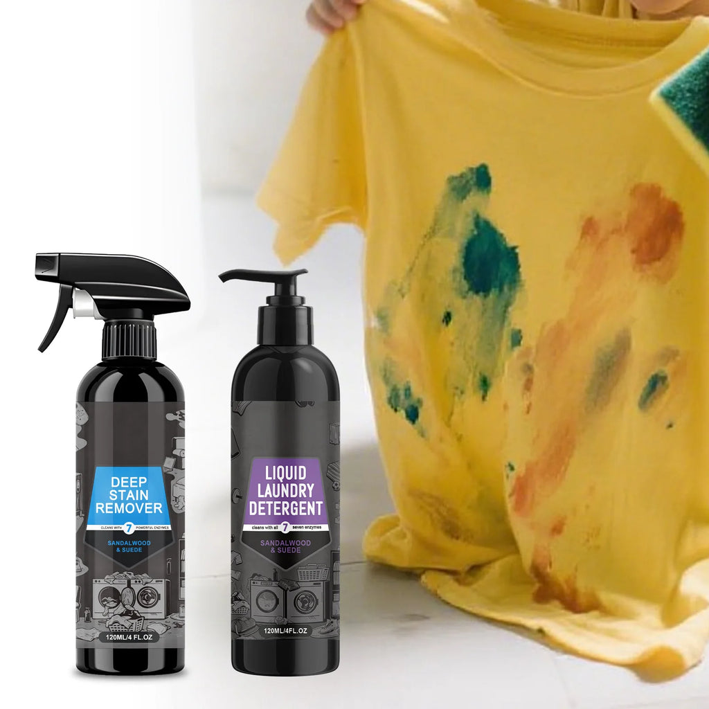 Gentle Liquid Laundry Stain Remover & Fabric Cleaner 120ml Laundry Stain Remover QXL
